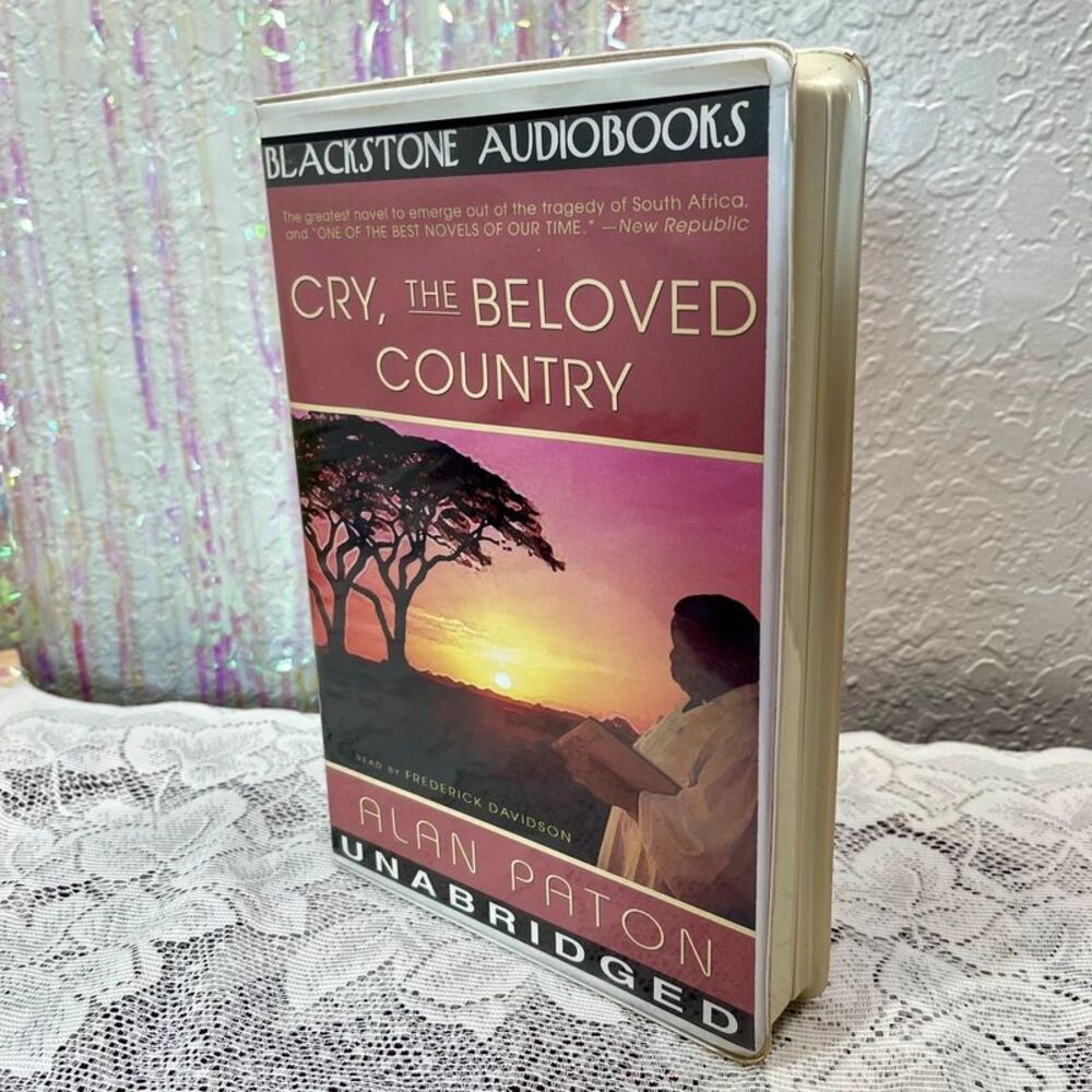 VTG Cry, The Beloved Country by Alan Paton, Audio Book, Untested